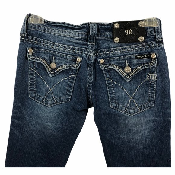 Miss Me Jeans Dark Wash Bootcut - Picture 3 of 8